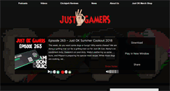 Desktop Screenshot of justokgamers.com